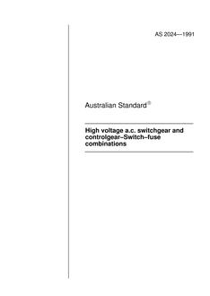 AS 2024 1991 Most Currently Technical Standards   2067339 